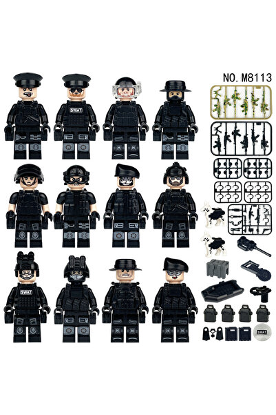 Choice1 M8113 Humanoid dolls, M8113 federal special police dolls, children's ...