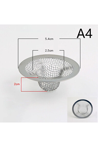 Choice A4 1Pc Stainless Steel Kitchen Water Sink Filter Bathroom Drain Filter...