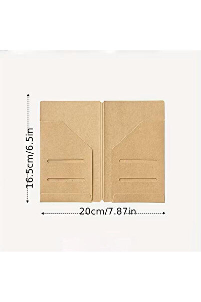 Choice1 مجلد ملفات ورق كرافت بحجم M لدفاتر السفر القابلة لإعادة التعبئة، بحجم...