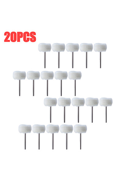 Choice 20 قطعة، 5-50 قطعة، رأس صنفرة من الصوف مقاس 1 بوصة، عجلة تلميع كاشطة، ...