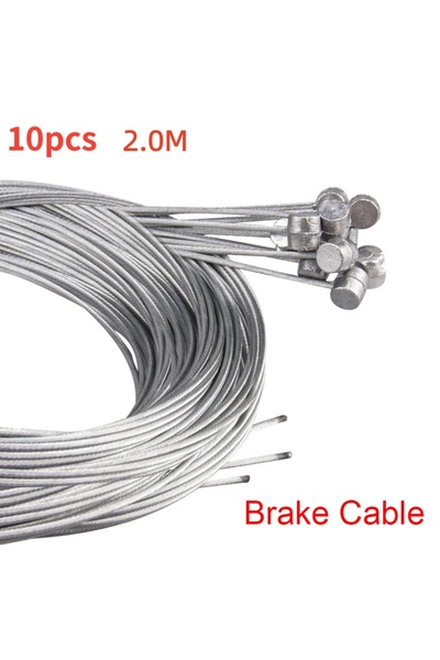Choice كابل فرامل 5 قطع بطول 2 متر، سلك فرامل دراجة جبلية، كابل ناقل حركة من ...