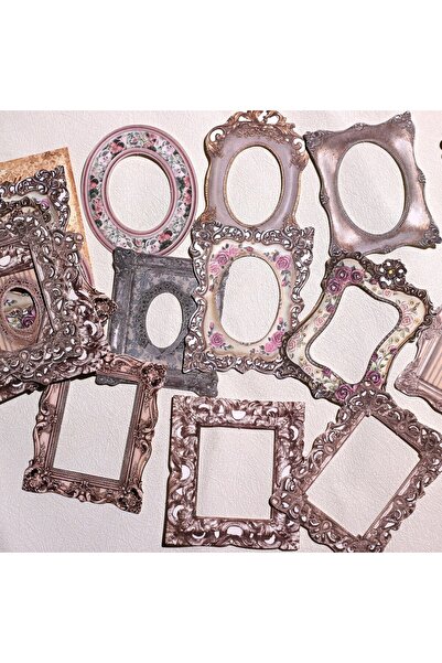 Choice D Journamm 30 قطعة ورق ديكور إطار عتيق، ورق قصاصات، دفتر يوميات، مواد ...