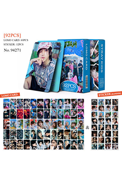 Choice A4-14 92 بطاقة صغيرة من لومو، ألبومات ستراي كيدز الجديدة، بطاقات صور ع...