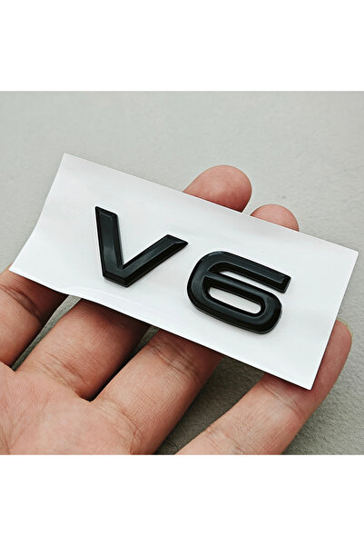 Choice V6 Black 3D ABS Car Styling 4MOTION V6 Logo Sticker Body Badge Tail De...
