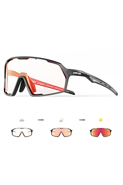 KAPVOE Photochromic-1lens RE-1L-01 Photochromic Sunglasses Women Driving Bicy...