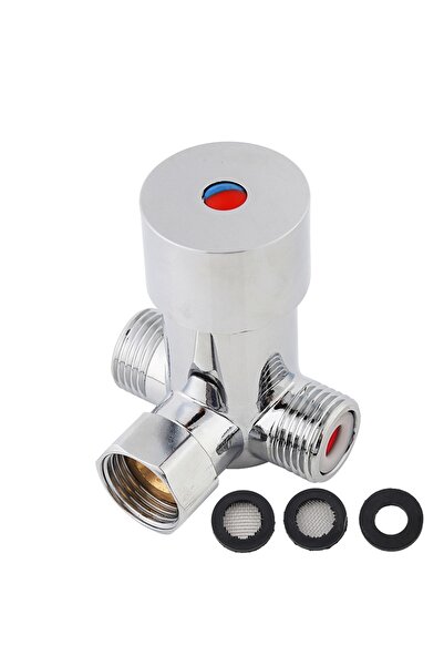 Choice 1/2" G1/2 BSP Hot Cold Water Mixing Valve Mixer Temperature Control Va...