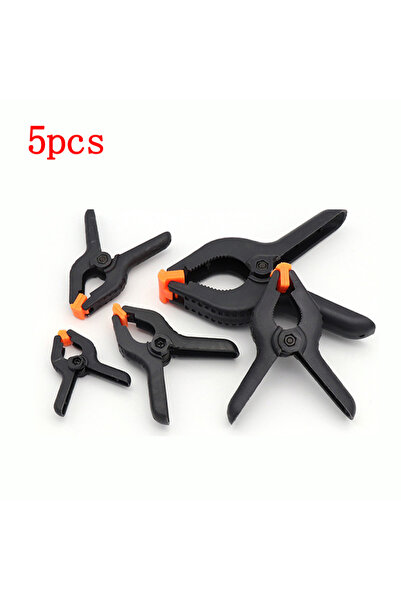 Choice4 6inch 5pcs 2/3/4/6/9inch Clamps For Woodworking Nylon A Clip 5pcs Spr...