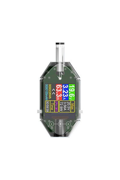 Choice1 Black DC5.5 * 2.5 Interface Tester DC 4.5-50V 0-12A High-precision Vo...
