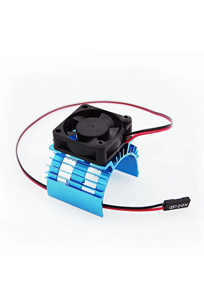 Choice 1PC As shown 1PC Universal Aluminum Heatsink Cooling Fan for HSP TRX4 ...