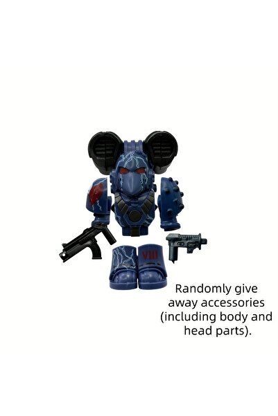 Choice Mk6-2B 1 Piece of Sci-Fi Soldier Mk6-1B Component Kit Includes Replace...