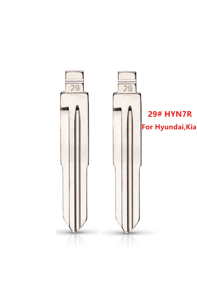 Choice 10pcs 29# 29 HYN7R Metal Uncut Blank Flip Remote Key Blade for keydiy ...