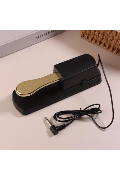 Choice دواسة استدامة ذهبية مع مفتاح قطبية للوحة مفاتيح MIDI، وجهاز توليف الصو...