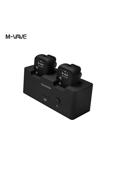 Choice M-VAVE WP-12 2.4GHz Wireless In-Ear Monitor IEM System 1Tx+2Rx, 3ms Ul...