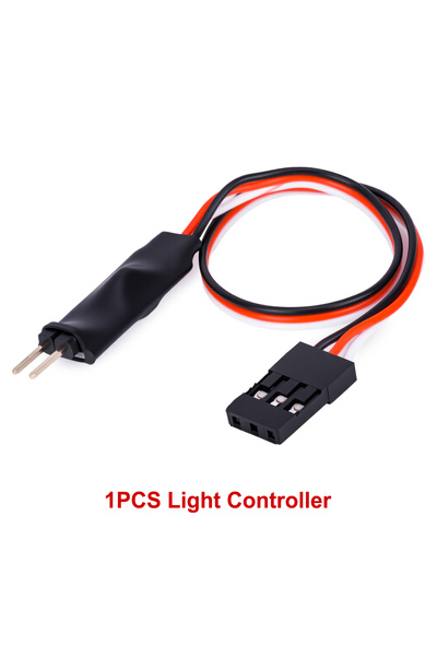 Choice1 1pcs Universal RC LED Light Controller Switch with 175mm Wire for 1/2...