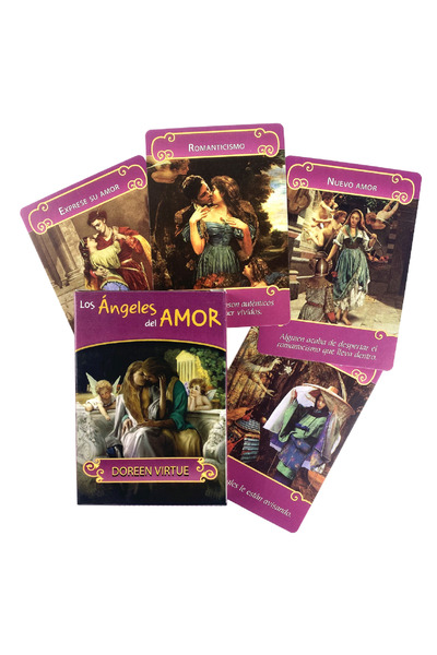 Choice XJW44 بطاقات أوراكل ديل أمور الإسبانية من لوس أنجلوس، مجموعة أوراق الت...