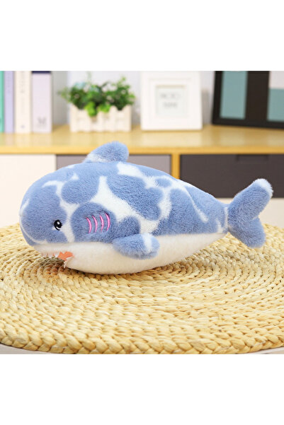 Choice وسادة قطيفة على شكل سمكة قرش بطول 28 سم، وسادة ناعمة على شكل أسد بحر، ...