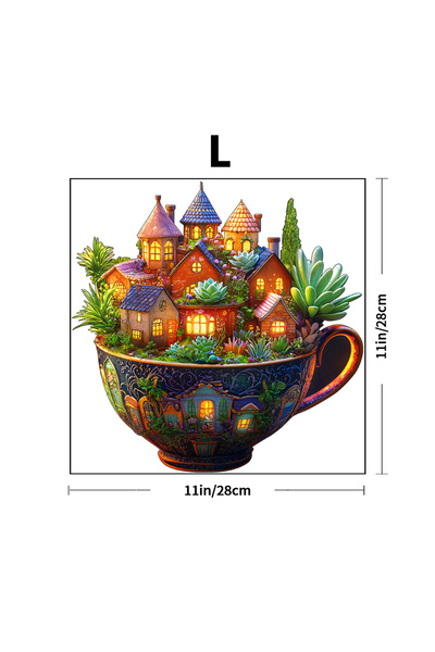 Choice أحجية الصور المقطوعة الخشبية Z246PT-L Expert 5A - لعبة ألغاز ذهنية صعب...