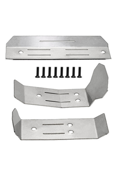 Choice 1set Mini Maxx Heavy Duty Stainless Steel Skid Plates Full Front And R...