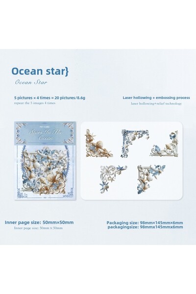 choice2 C 20 Pcs Material Decorative Paper DIY Scrapbooking Collage Stationer...