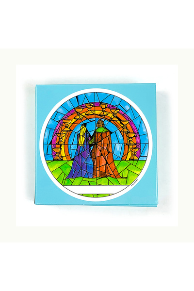 Choice SKY BLUE 78Pcs Classic Round Tarot Cards Deck Playing English Predicti...