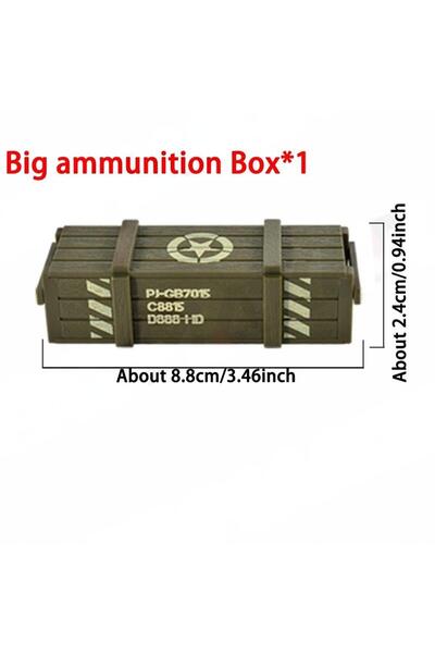 Choice Big Ammunition Box Upgrade Accessories Parts for JJRC C8815 Trailer So...