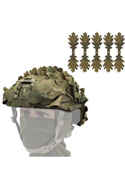 Choice Semicircular ATFG Tactical FAST Helmet Cover Laser Cutting 3D Camoufla...