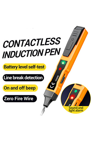 Choice Continuous Voltage Detection Pen Non Contact Induction AC/DC Voltmeter...