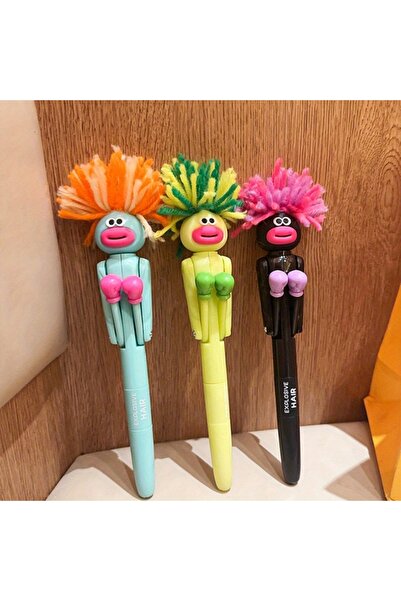 Choice 3 أقلام ملاكمة، 3 أقلام حبر جاف مضحكة لتخفيف التوتر، أداة مكتبية رائعة...