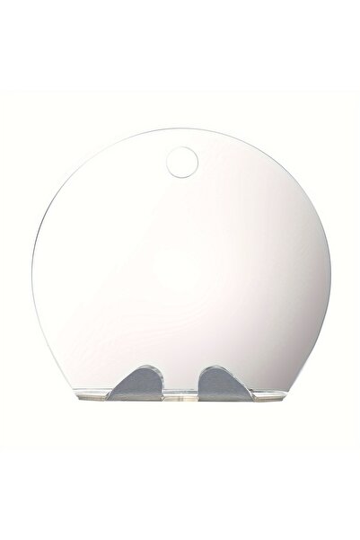 Choice مرآة دائرية محمولة باليد مقاومة للضباب، مرآة للاستحمام، مرآة حلاقة مقا...