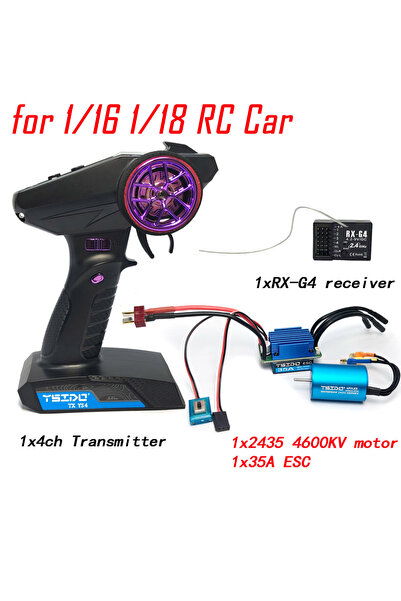 Choice مجموعة ترقية Y18 Combo بدون فرش، محرك، وحدة تحكم إلكترونية، مستقبل، سي...