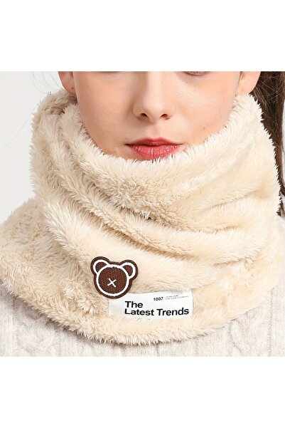 Choice Beige Sports Scarf Knitted Neck Warmer Fashion Soft Women Men Face Cov...