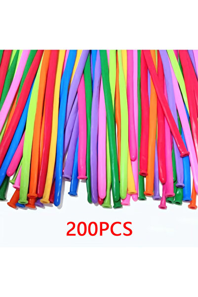 Choice بالونات سحرية رفيعة متعددة الألوان، 200 قطعة، مقاس 7 بوصات، بالونات لا...