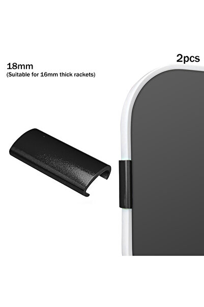 Choice قطعتان من مشابك لعبة بيكلبول السوداء البديلة، ونصف قطعة من مشابك التثب...