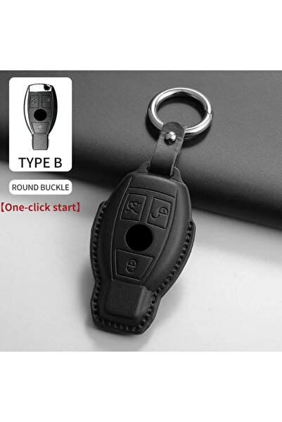 Choice21 غطاء أسود لمفتاح السيارة من طراز B1 لسيارات مرسيدس بنز الفئة A وB وC...