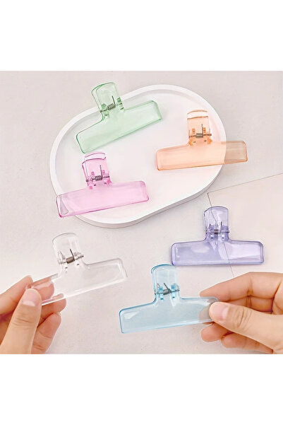Choice 6pcs 6pcs Set of Japanese Minimalist Large-Size Acrylic Transparent Ma...