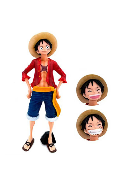 BANDAI مع صندوق، مجسم شخصية مونكي دي لوفي من أنمي ون بيس، بطول 28 سم، بشخصية ...