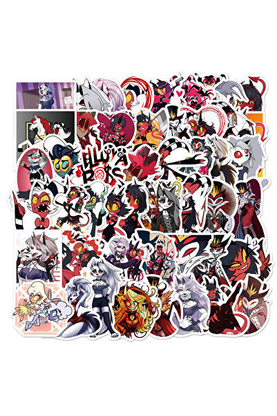 Choice ١٠٠ قطعة من ملصقات أنمي هيلوفا بوس للأطفال، مناسبة لأجهزة الكمبيوتر ال...