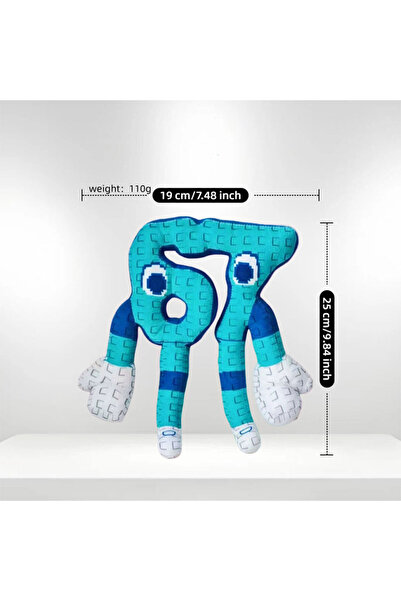 Choice دمية قطيفة زرقاء رقم 67، طولها 25 سم، بعنوان "اسرق عقلًا" (Steal a Bra...