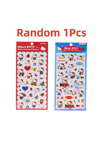 JOY TOP ملصقات هيلو كيتي أصلية من سانريو، قطعة واحدة عشوائية، يمكنك استخدامها...