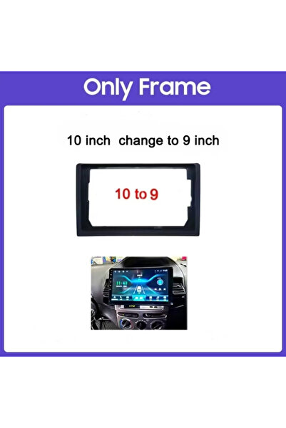 Choice واجهة راديو السيارة من 10 بوصات إلى 9 بوصات، مفتاح تحويل الإطار من 9/1...