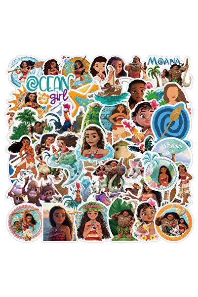 Choice1 50PCS 10/30/50/100pcs Classic Anime Movie Moana Stickers Disney Carto...