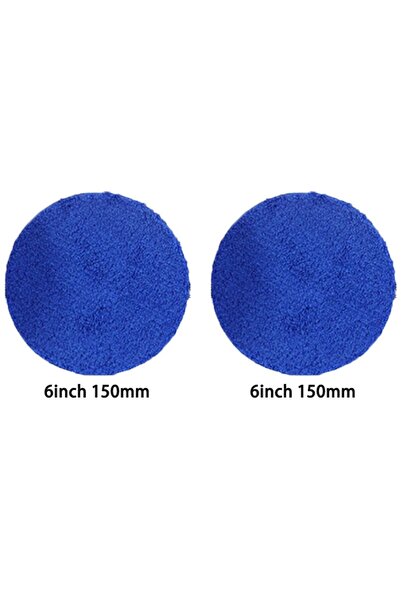 choice2 قطعتان من وسادات التلميع المصنوعة من الألياف الدقيقة مقاس 6 بوصات و2/...