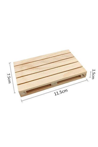 Choice3 قطعتان من منصات خشبية صغيرة غير مكتملة التشطيب، قواعد أكواب خشبية طبي...