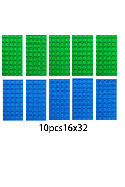 Choice9 10pcs16x32 Green Blue 10pcs16x32 Dots Classic Base Plates DlY Plastic...