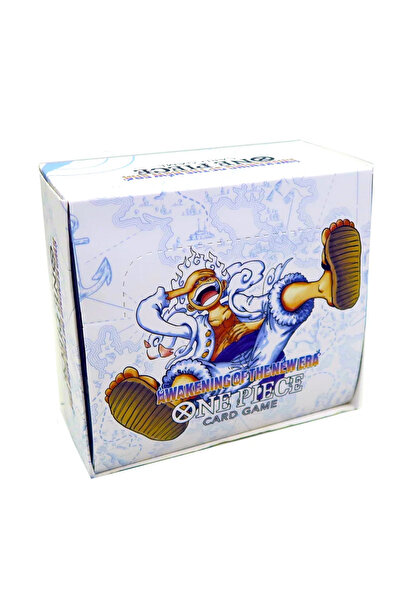 BANDAI مجموعة مختارة من بطاقات أنمي ون بيس البيضاء، 300 بطاقة/علبة، باللغة ال...