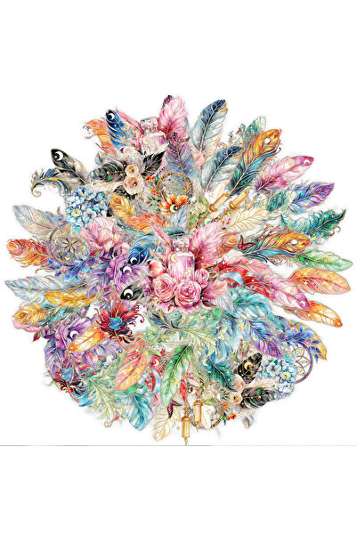 Choice 30 قطعة من ملصقات الريش بالليزر، ملصقات نابضة بالحياة مناسبة لزجاجات ا...