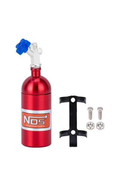 Choice زجاجة نيتروجين معدنية حمراء تحاكي أسطوانات NOS لسيارة الزحف التي تعمل ...
