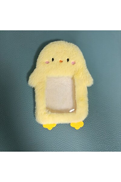 Choice مجموعة بطاقات على شكل كتكوت لطيف، حامل بطاقات صور على شكل كتكوت أصفر ق...