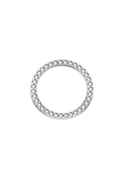 Choice White Diamond New Car One-key Start Button Decoration Ring with Diamon...