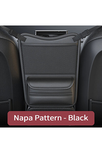 Choice black Multifunctional Storage Pocket Between Car Seats Car Net Pocket ...